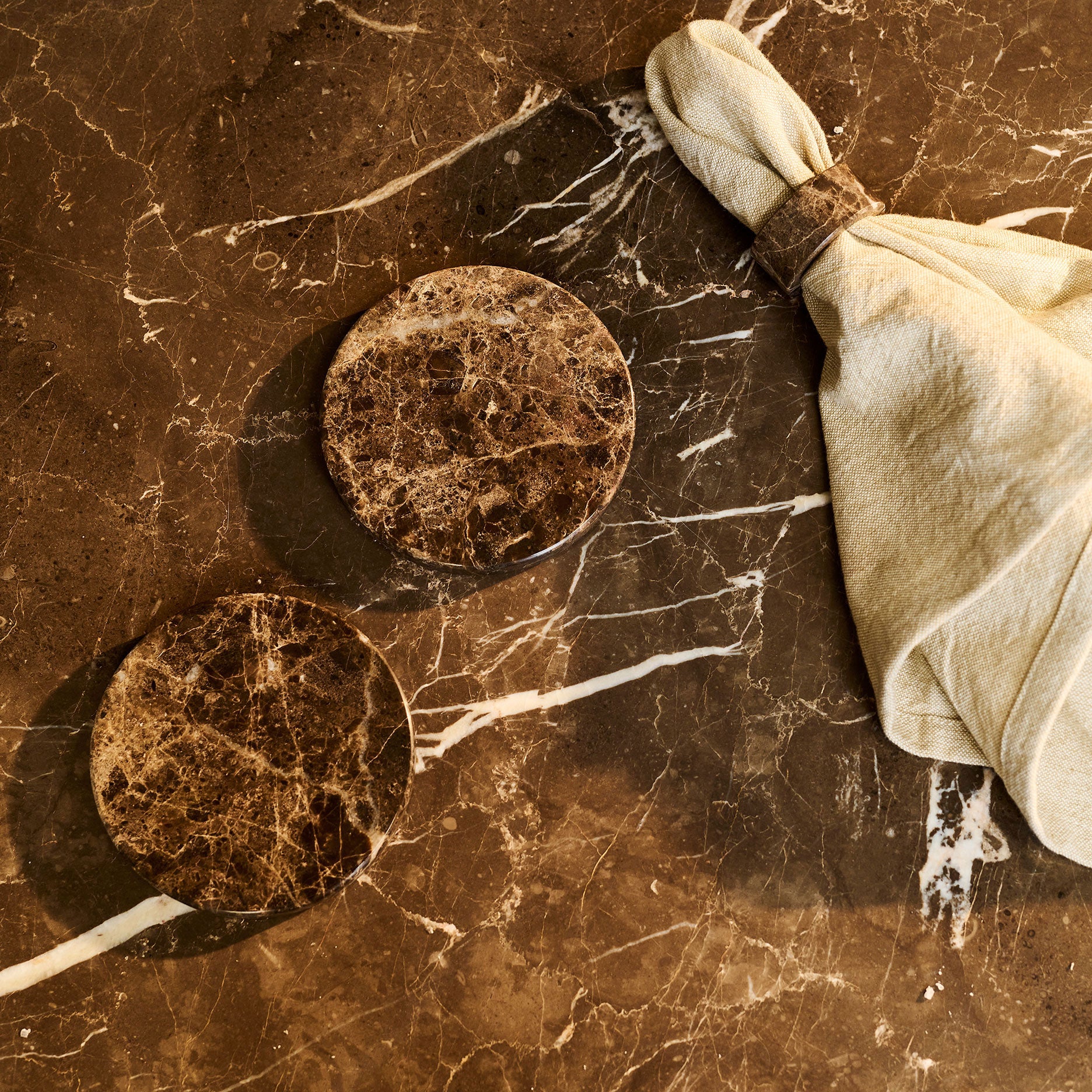 Marble II Coaster 2 stk.